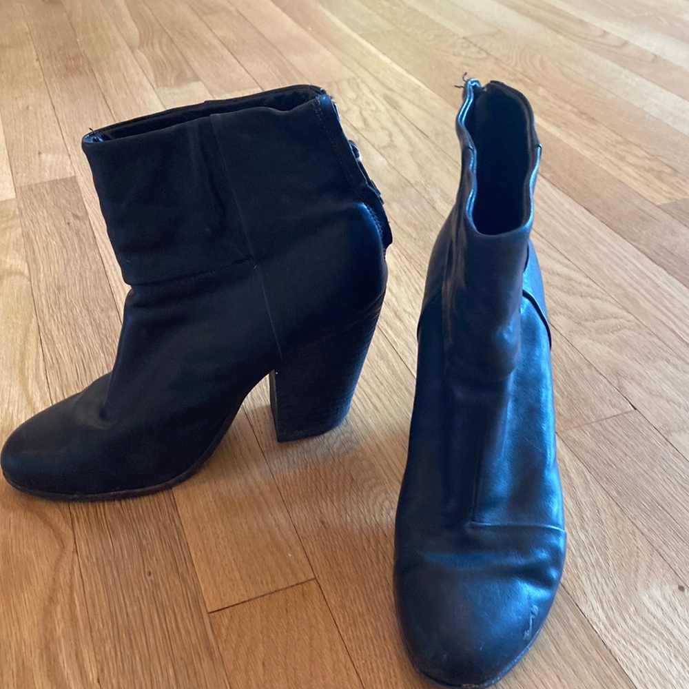 Rag & Bone Boots Sz 38.5 Black